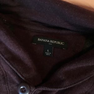 Banana republic Large maroon cardigan $20